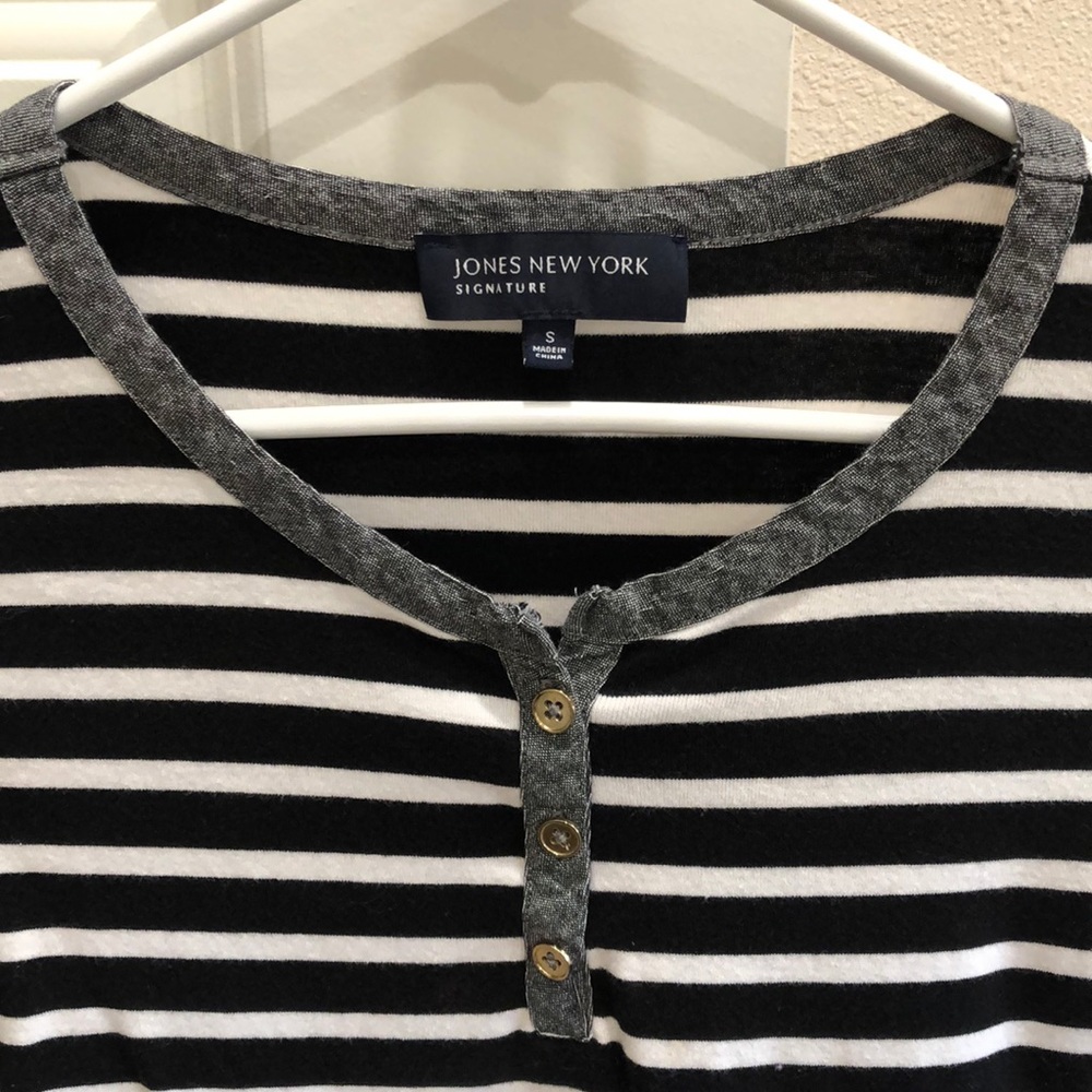 100% cotton, 3/4 Sleeved top